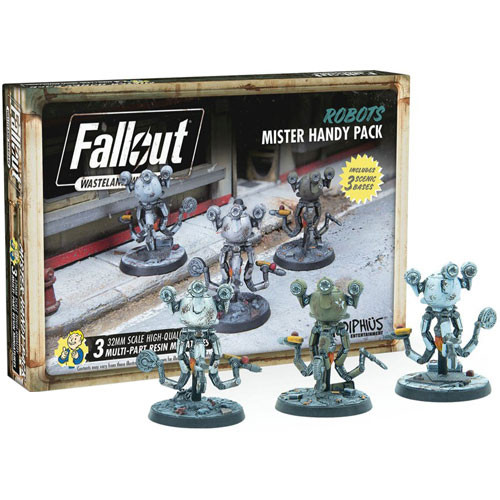 Fallout: Wasteland Warfare - Robots - Mr. Handy Pack