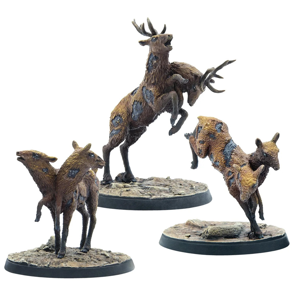 Fallout: Wasteland Warfare: Creatures - Radstag Herd (Preorder)