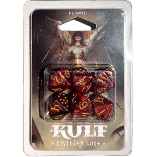 KULT: Divinity Lost 4E RPG - Inferno Dice Set (6)