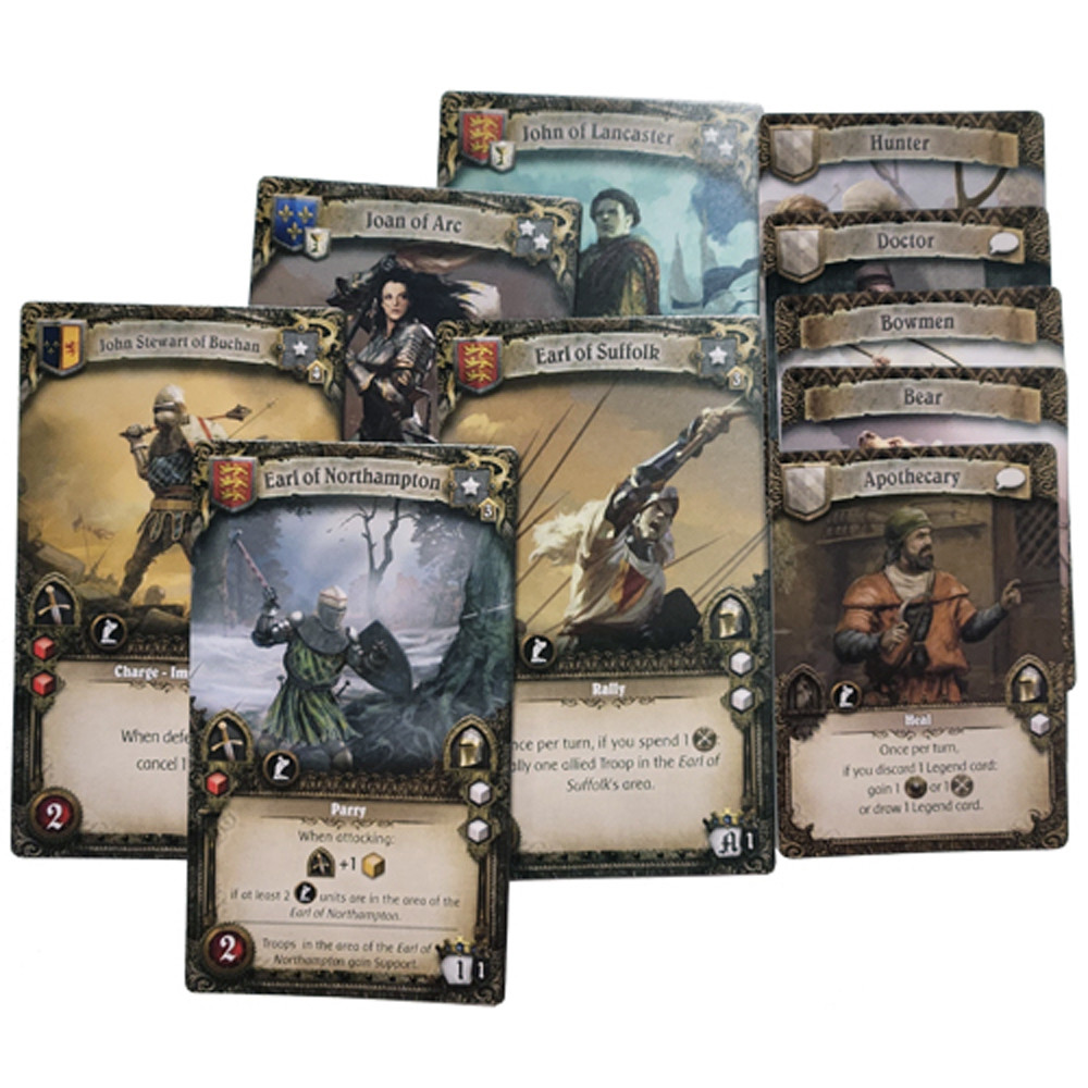 Time of Legends: Joan of Arc Errata Cards (French Version) | Board Games |  Miniature Market