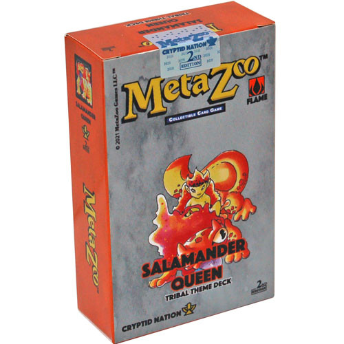 MetaZoo TCG: Cryptid Nation 2E - Tribal Theme Deck - Salamander Queen