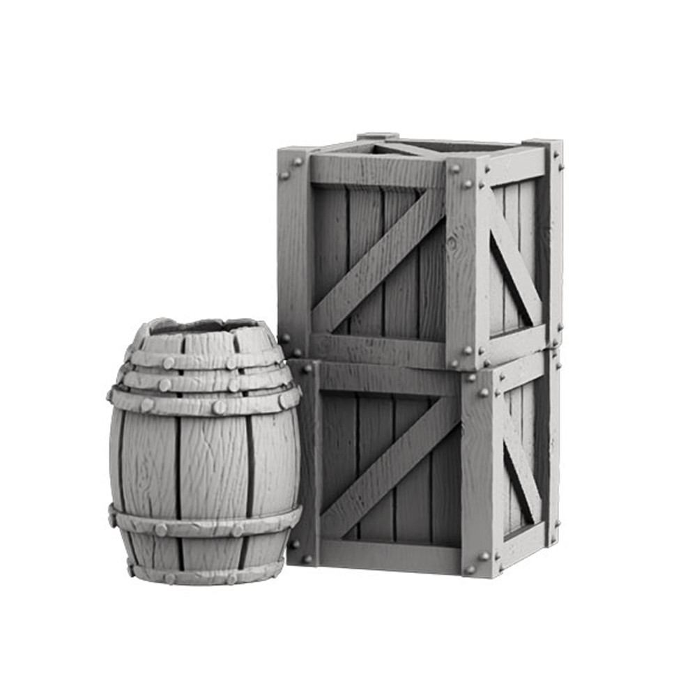 Next Level Miniatures: Crates & Barrel