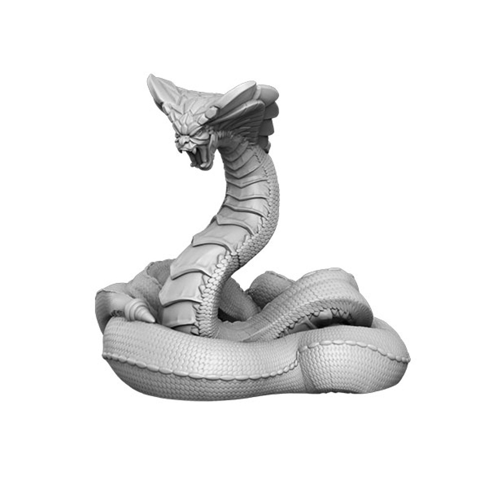 Next Level Miniatures: Coiled Naga