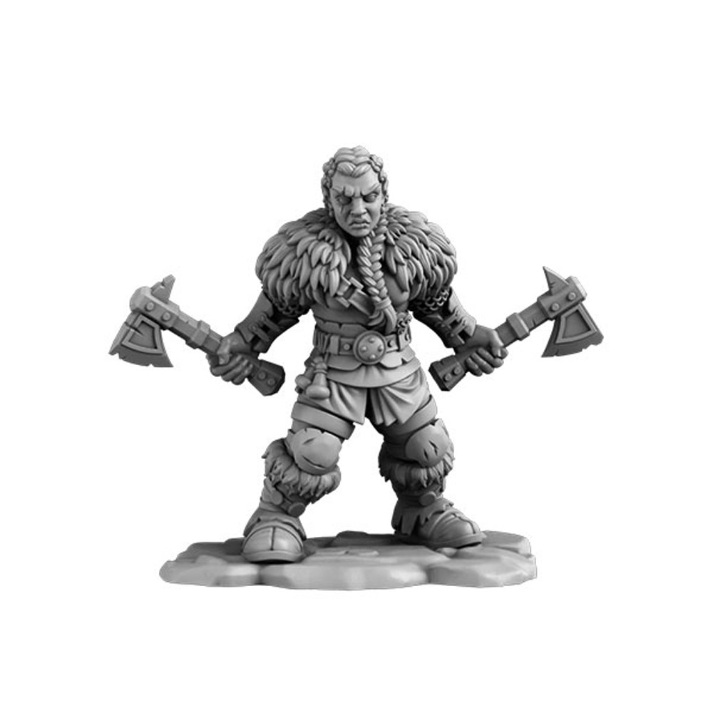 Next Level Miniatures: Dwarf Fighter