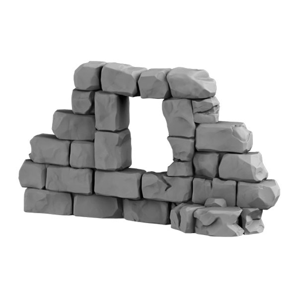 Next Level Miniatures: Ruined Wall (C)