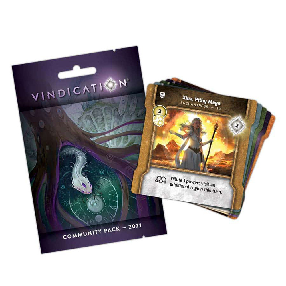 Vindication: Community Card Pack (2021) (Preorder)