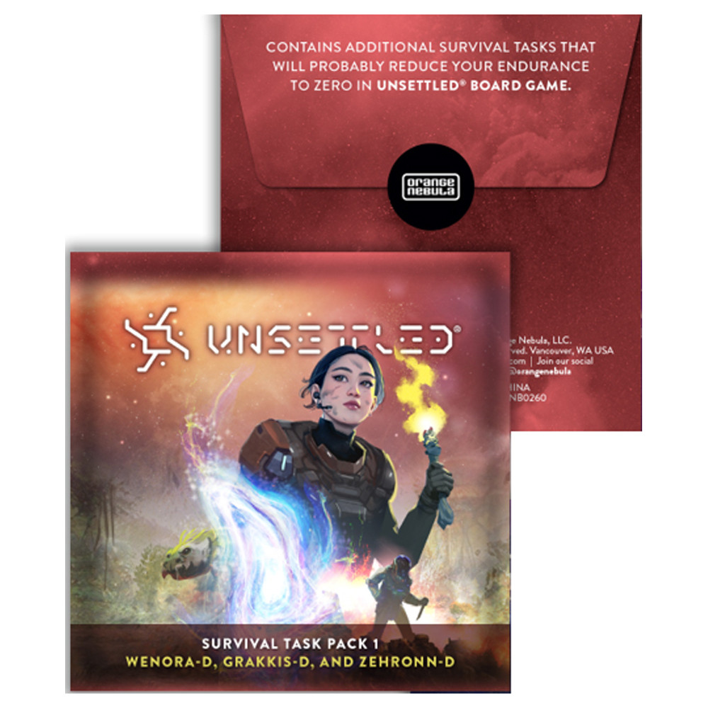 Unsettled: Survival Task Pack 1 (Wenora-D, Grakkis-D, Zehronn-D) (Preorder)