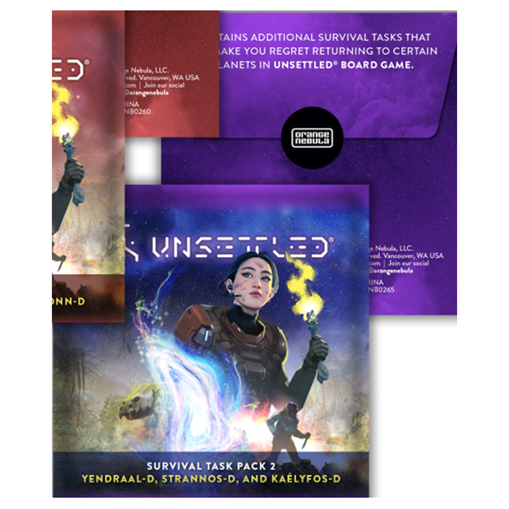 Unsettled: Survival Task Pack 2 (Yendraal-D, Strannos-D, Kaelyfos-D) (Preorder)