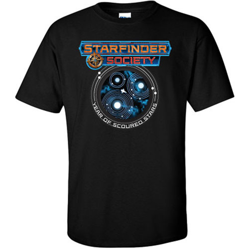 OffWorld T-Shirt: Starfinder Society - Scoured Stars Part 2 (Medium)
