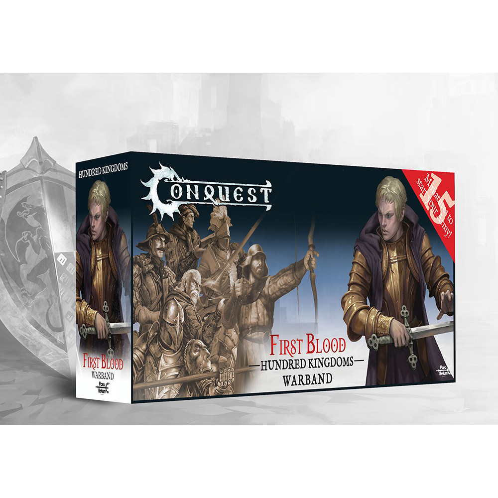 Conquest: Hundred Kingdoms - First Blood Warband (Preorder)