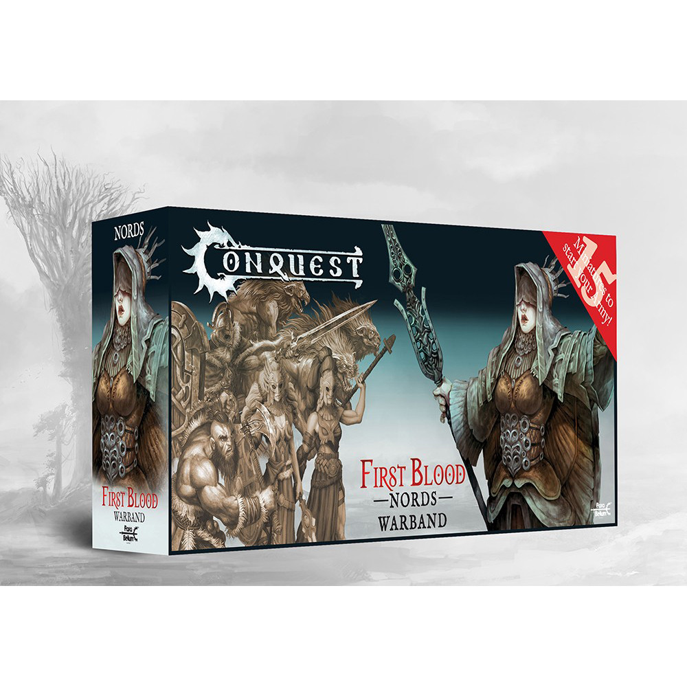 Conquest: Nords - First Blood Warband | Tabletop Miniatures | Miniature ...