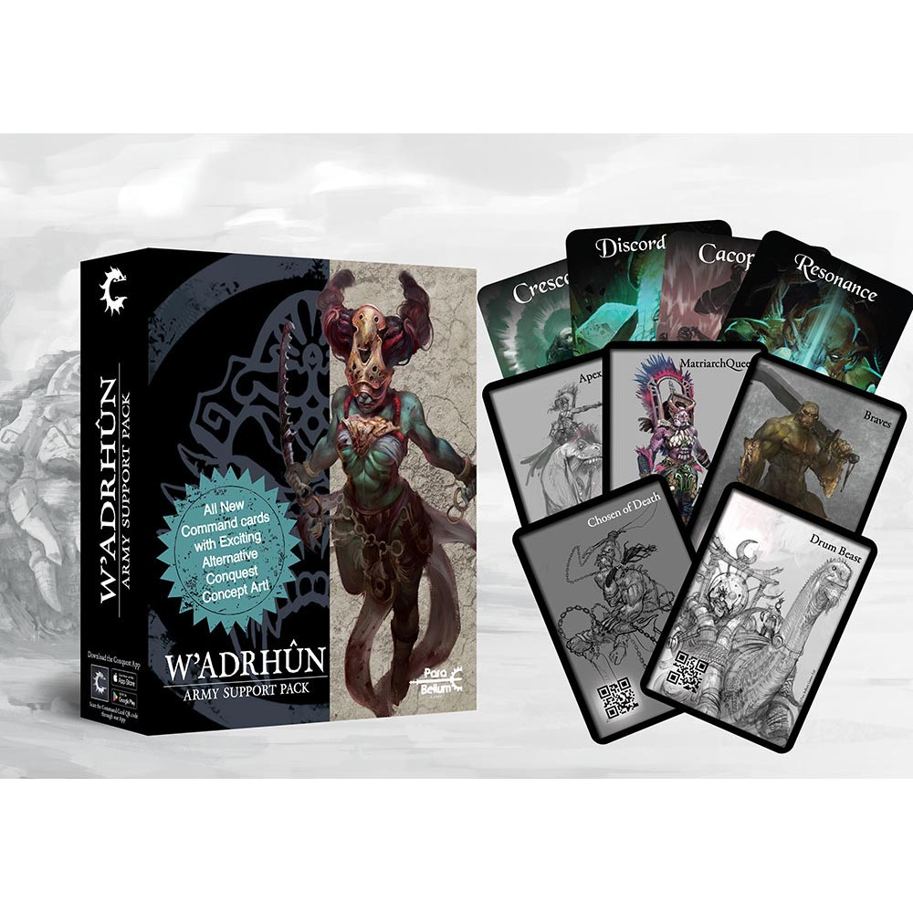 Conquest: W’adrh?n - Alternate Art Army Support Pack (Preorder)