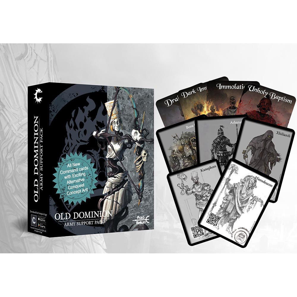 Conquest: Old Dominion - Alternate Art Army Support Pack (Preorder)