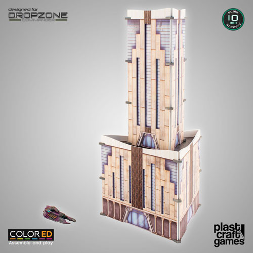 Plast Craft Colored: Dropzone Commander - Skyscraper