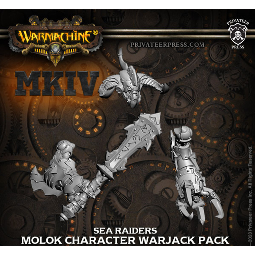 Warmachine MKIV: Orgoth Sea Raiders- Molok, Character Warjack Pack