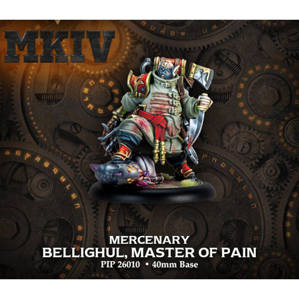 Warmachine MKIV: Mercenaries - Bellighul, Master of Pain