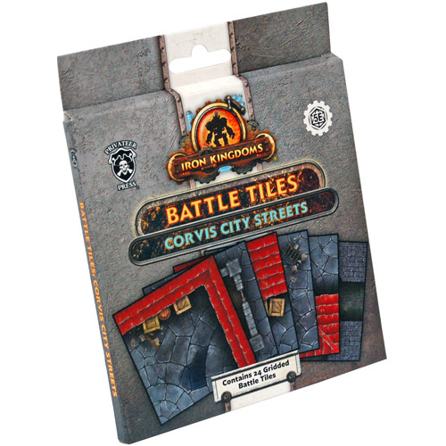 Iron Kingdoms RPG: Battle Tiles - Corvis City Streets