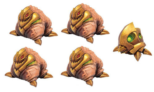 Monsterpocalypse: Planet Eaters Unit - Belchers & Crawler (5)