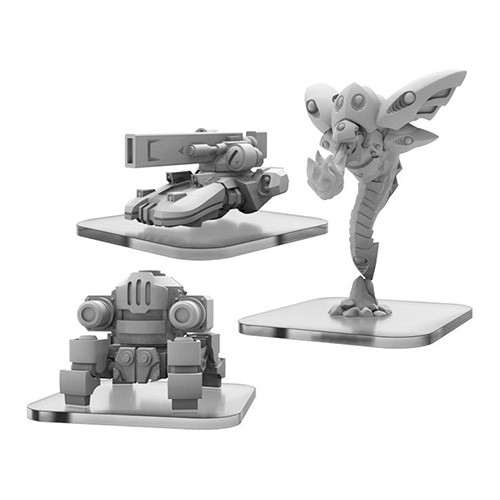 Monsterpocalypse: Destroyers Alt Elite Units - U-Tank, WW-82, Scorcher