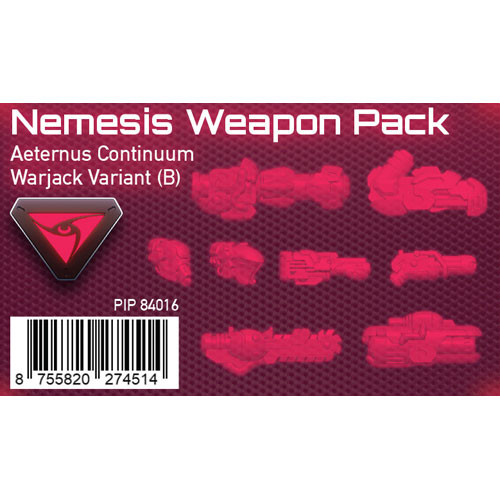 Warcaster Neo-Mechanika: Aeternus - Nemesis Weapon Pack, Variant B