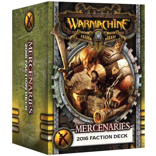 Warmachine: Mercenaries - 2016 Faction Deck (MK III)