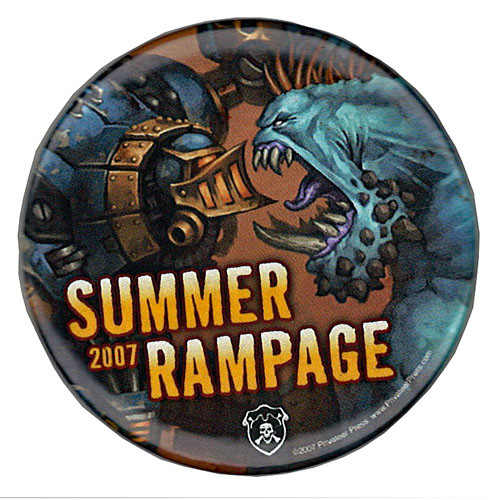 Warmachine/Hordes: Summer Rampage '07 2" Button