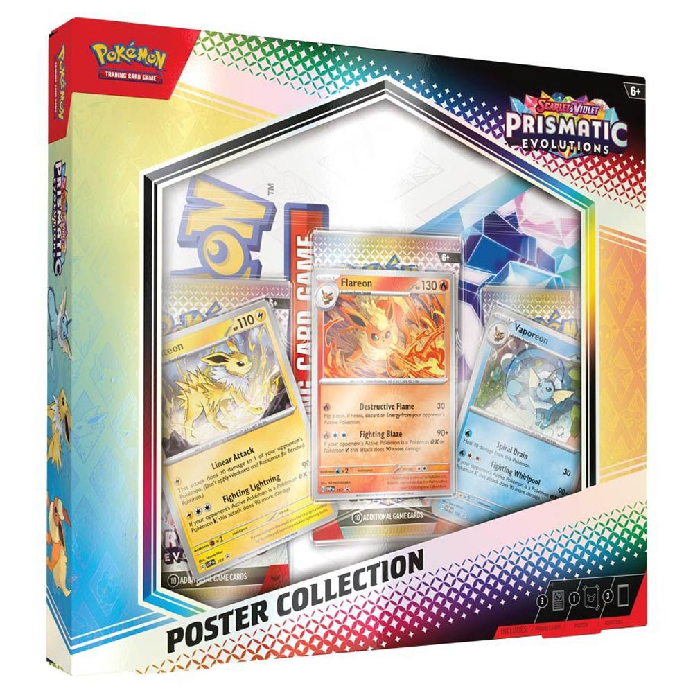 Pokemon TCG: Scarlet & Violet: Prismatic Evolutions - Poster Collection (Preorder)