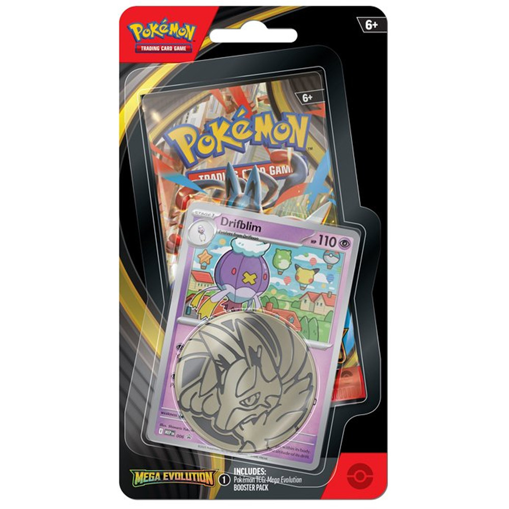 Pokemon TCG: Mega Evolution [ME01] Checklane Blister - Drifblim (Preorder)