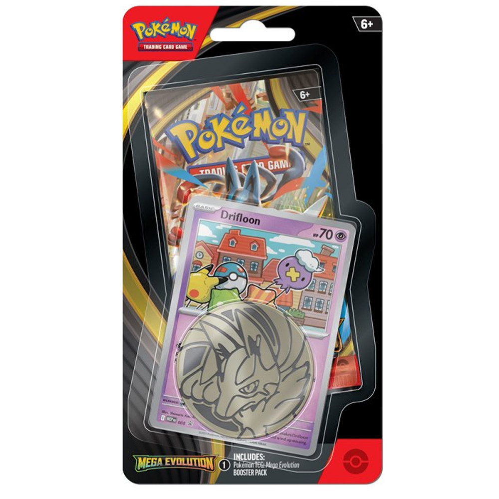 Pokemon TCG: Mega Evolution [ME01] Checklane Blister - Drifloon (Preorder)