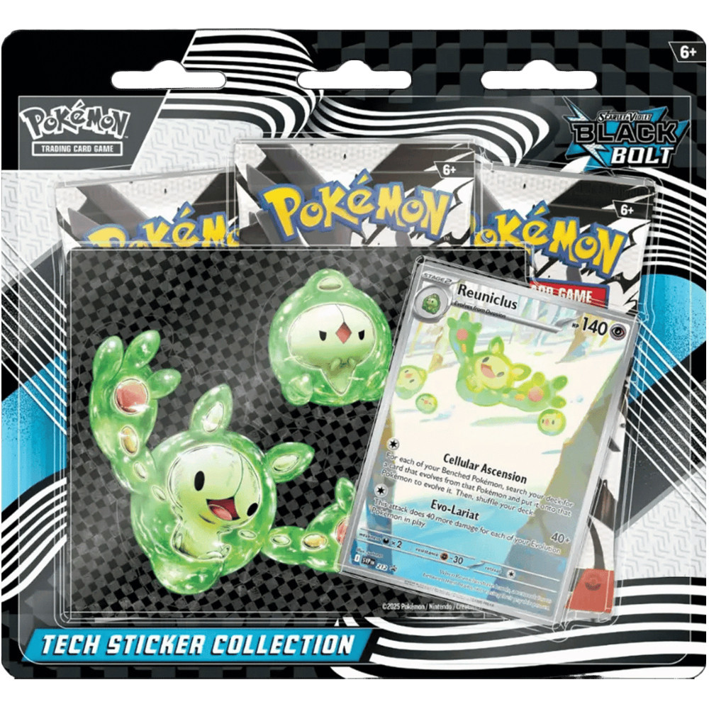 Pokemon TCG: Scarlet & Violet: Black Bolt - Tech Sticker Collection