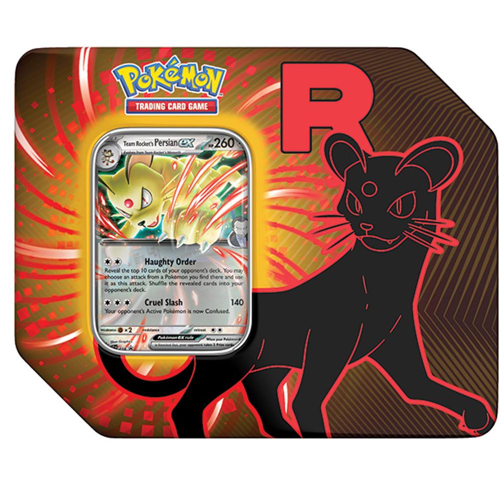 Pokemon TCG: Team Rocket Tin - Persian ex (6)