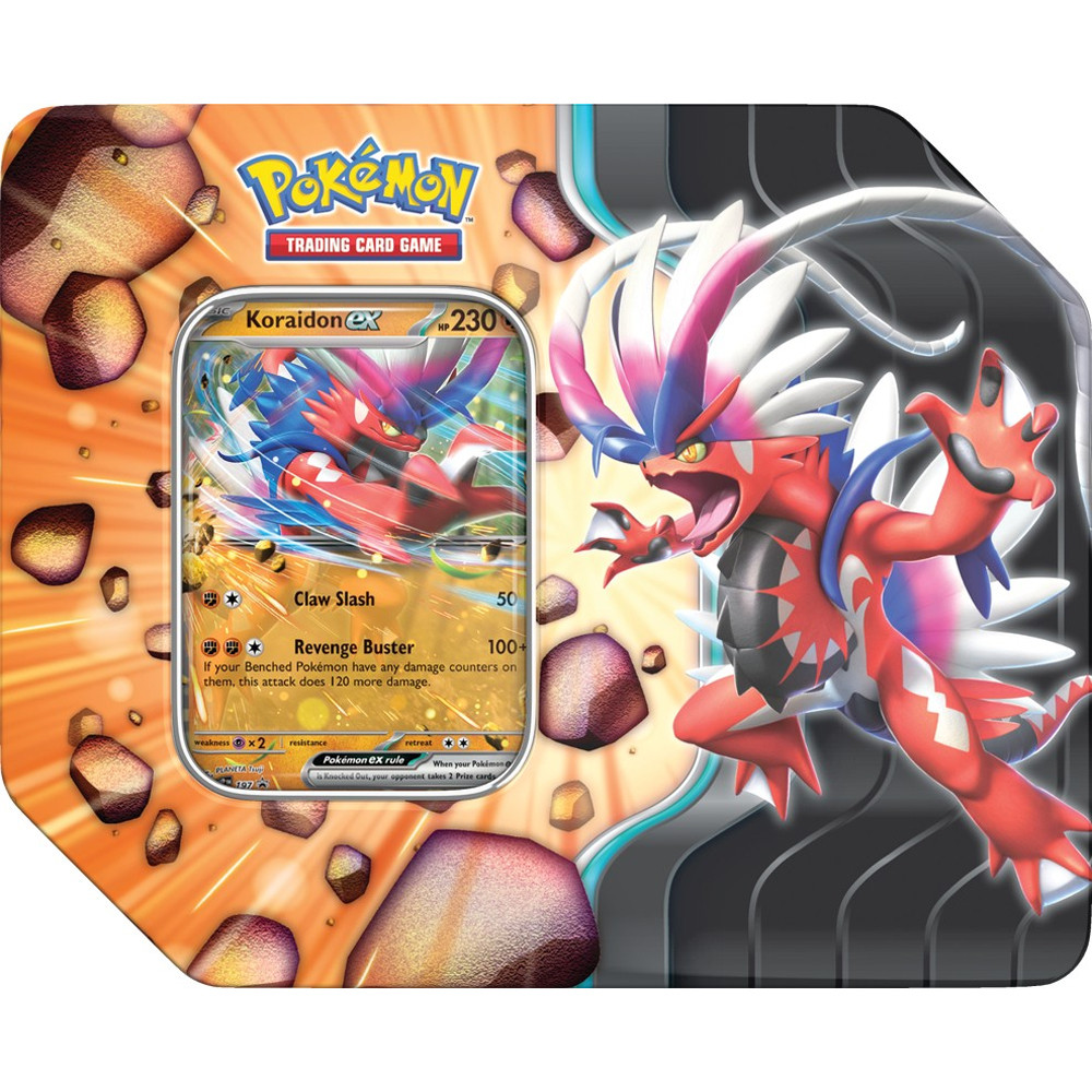 Pokemon TCG: Slashing Legends Tin - Koraidon ex