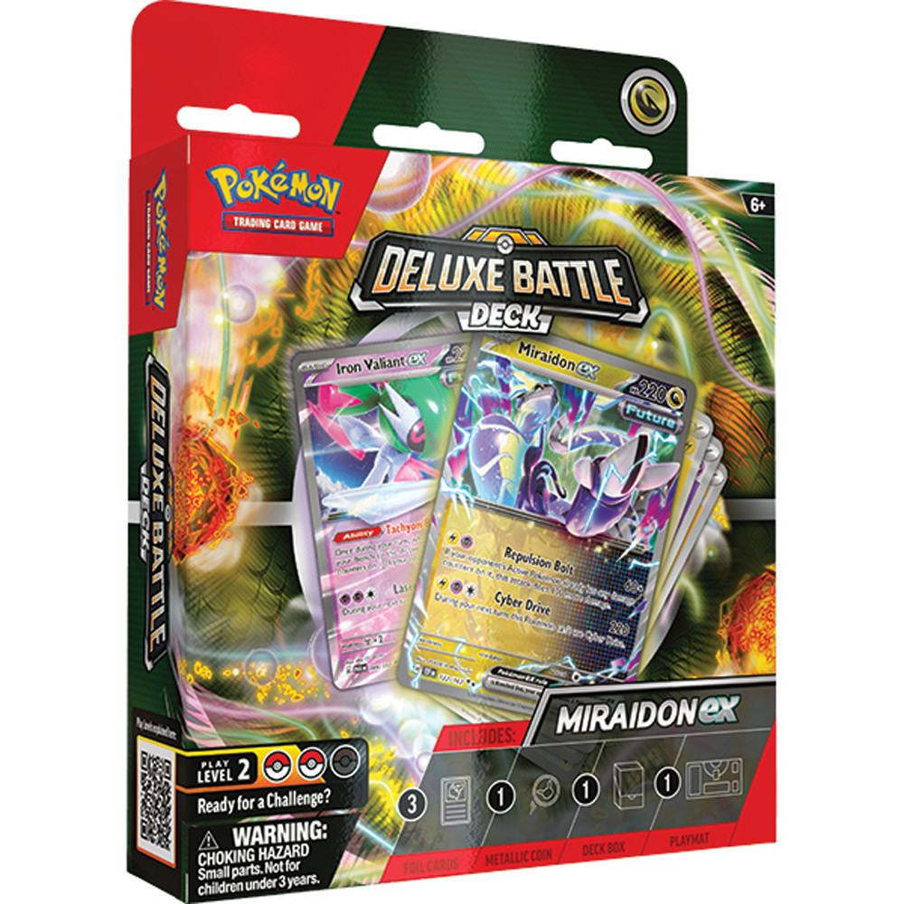 Pokemon TCG: Miraidon ex Deluxe Battle Deck