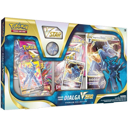 Pokemon TCG: VSTAR Premium Collection - Origin Forme Dialga, Card Games