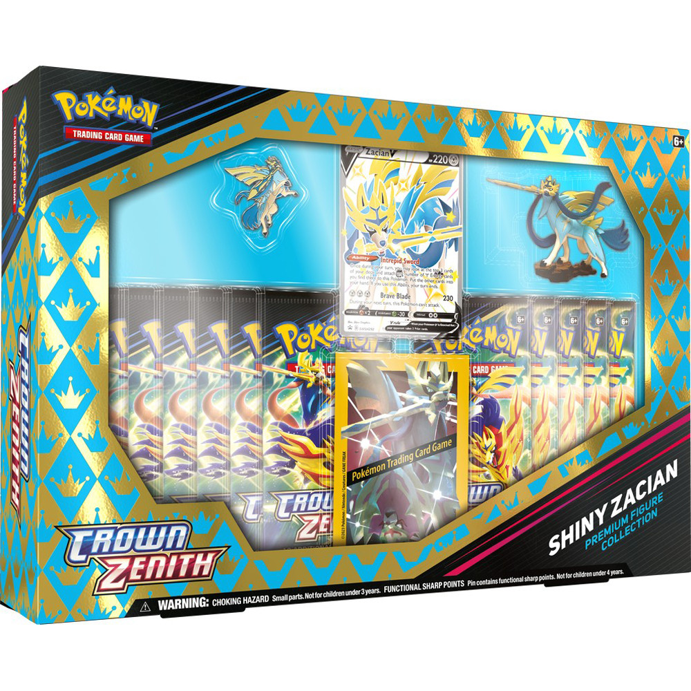 Pokemon Trading Card Games Crown Zenith Special Collection Pikachu Vmax - 7  Booster Packs Included