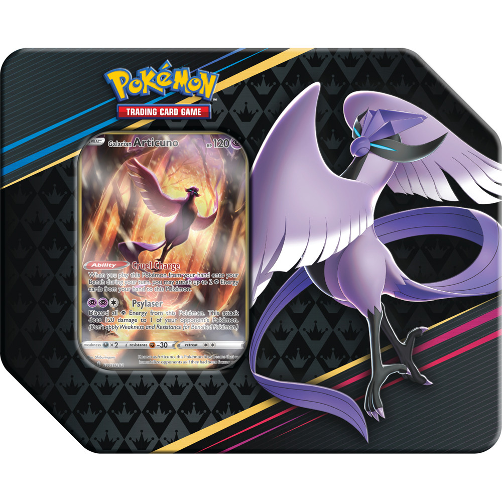  Pokemon TCG: Crown Zenith Tin – Galarian Articuno (1