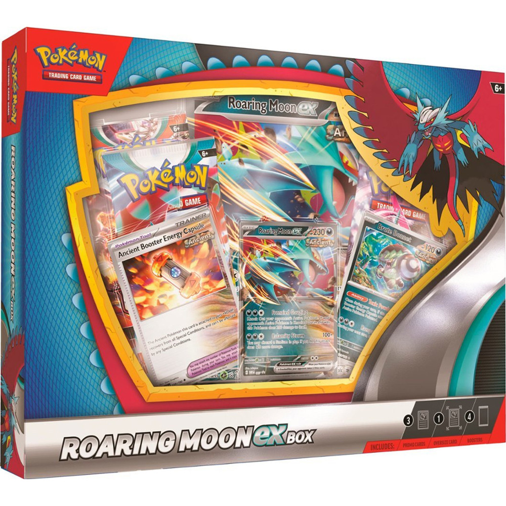 Pokemon TCG: Roaring Moon ex Box