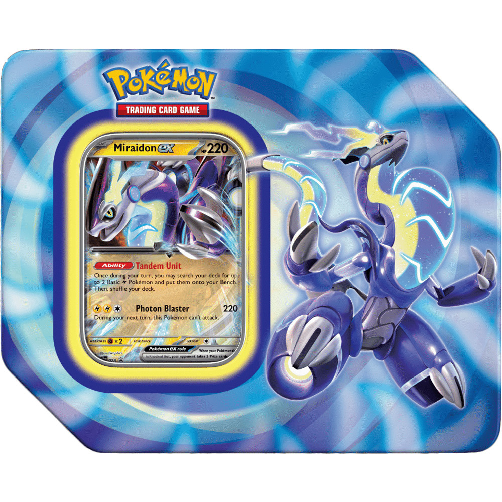 Pokemon TCG: Paldea Legends Tin - Miraidon