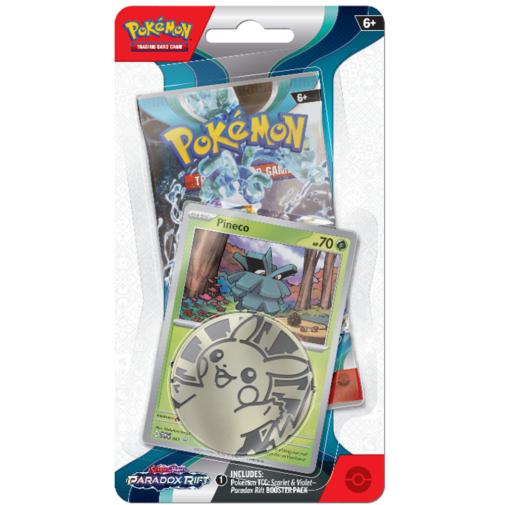 Pokemon TCG: Paradox Rift: Checklane Blister (Pineco)