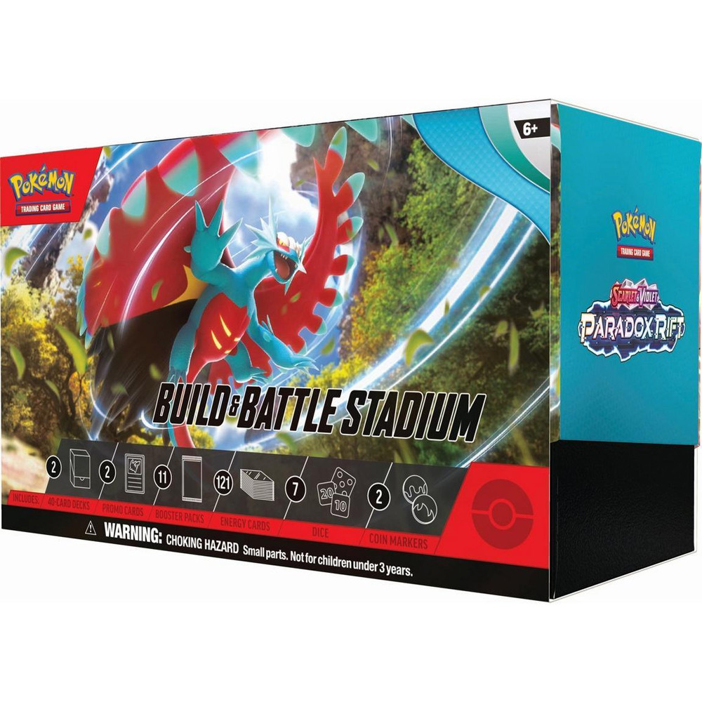 Pokemon Trading Card Game: Scarlet and Violet Paradox Rift Elite Trainer  Box (Styles May Vary)