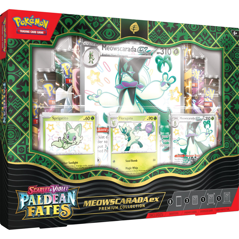 Pokemon TCG: Paldean Fates: Premium Collection Box - Mewscarada ex