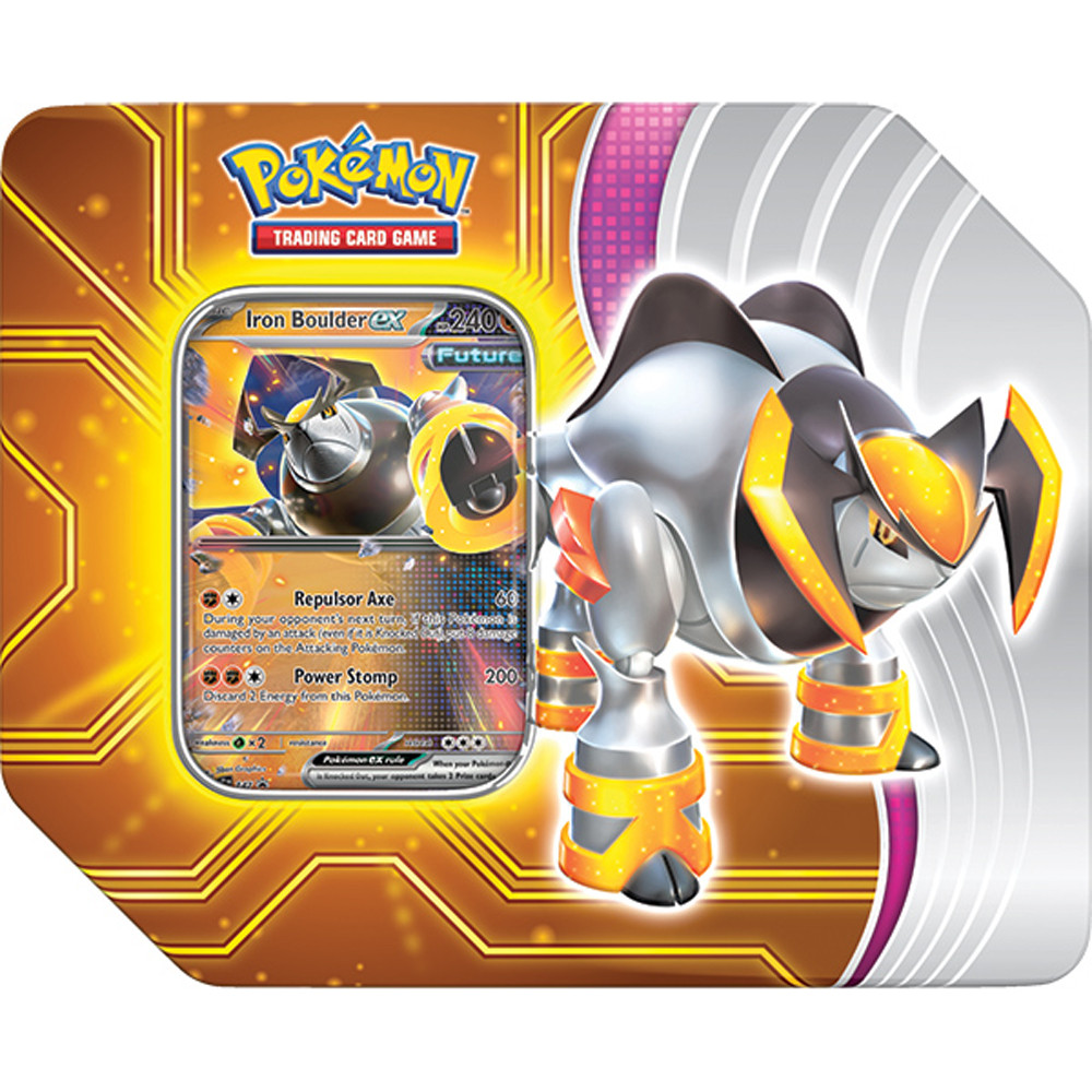 Pokemon TCG: Paradox Destinies Tin - Iron Boulder ex