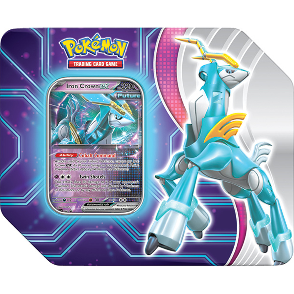 Pokemon TCG: Paradox Destinies Tin - Iron Crown ex