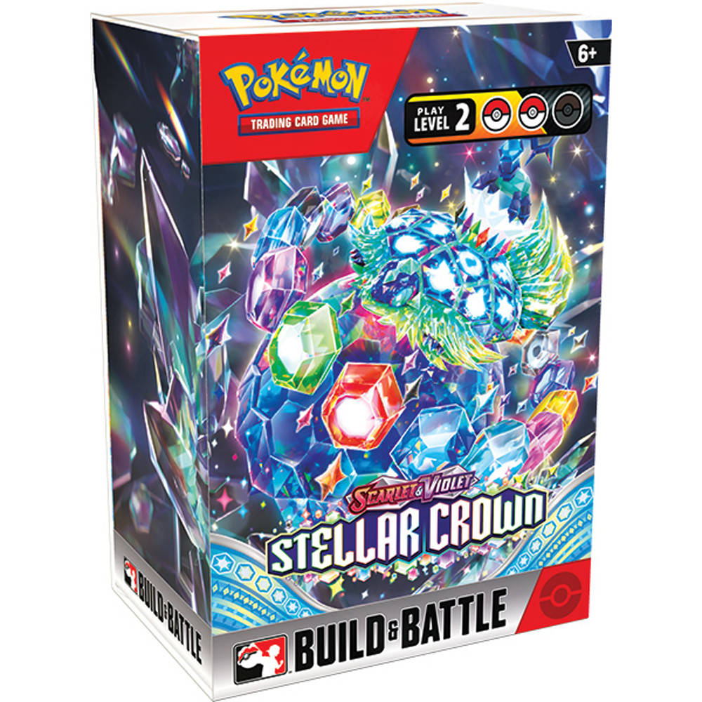 Pokemon TCG: Scarlet & Violet: Stellar Crown - Build & Battle Box