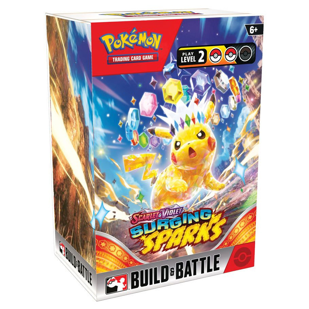 Pokemon TCG: Scarlet & Violet: Surging Sparks - Build & Battle Box