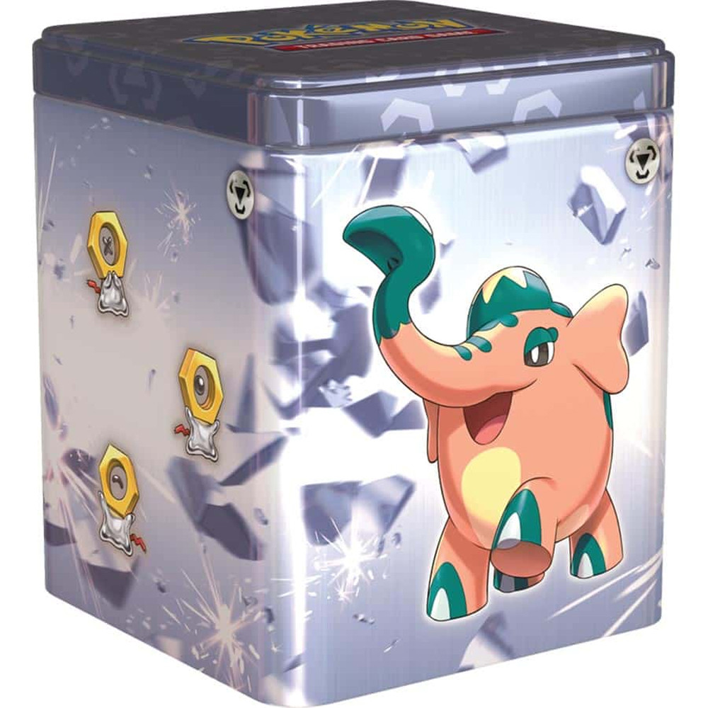 Pokemon TCG: Stacking Tin Q1 2024 - Metal Type, Card Games