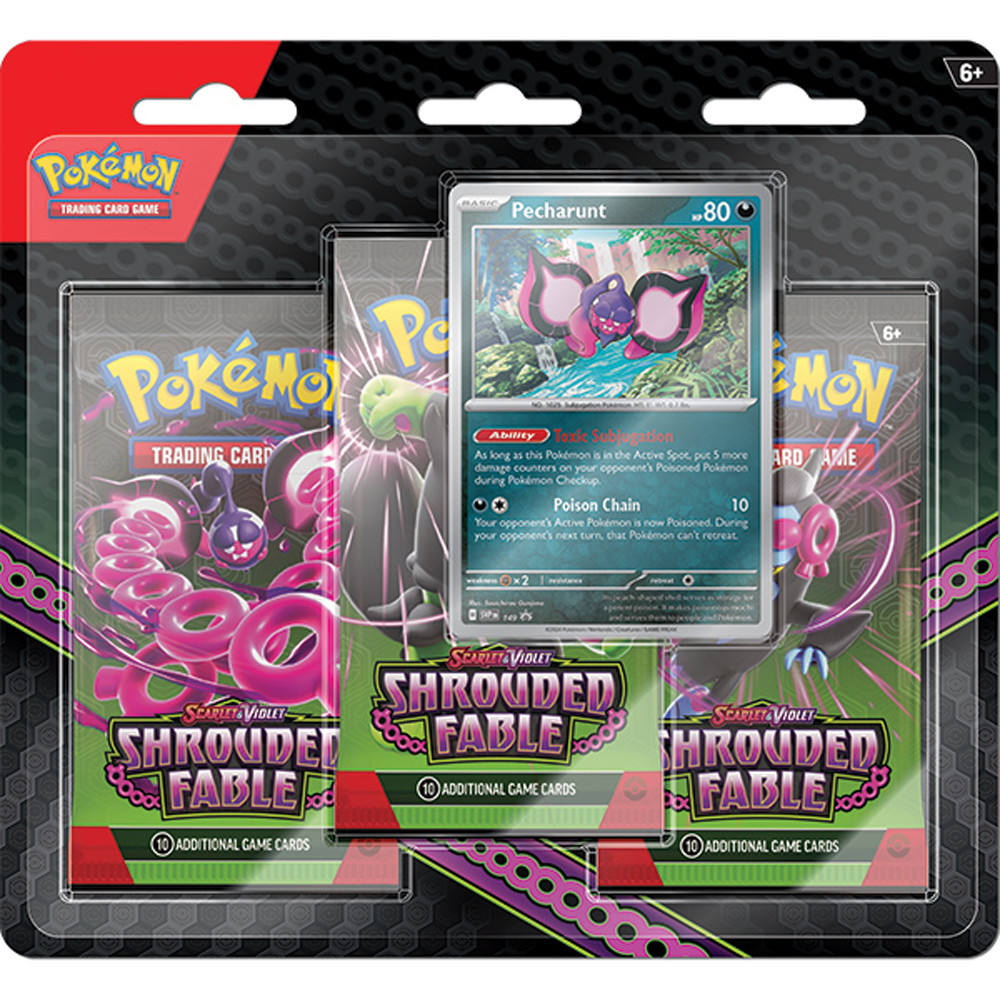 Pokemon TCG: Shrouded Fable - Three-Booster Blister Pack