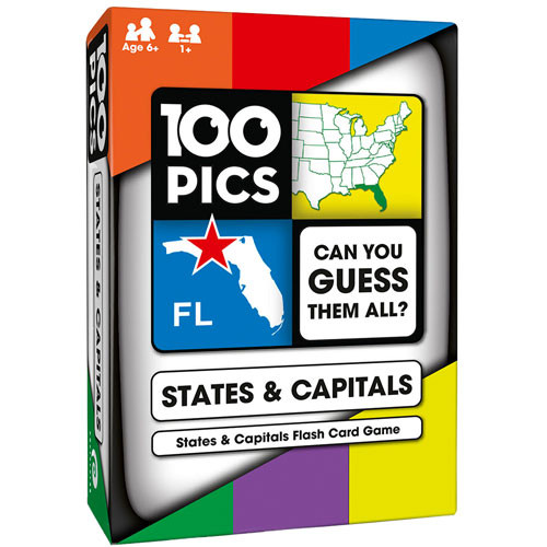 100 PICS: US States & Capitals