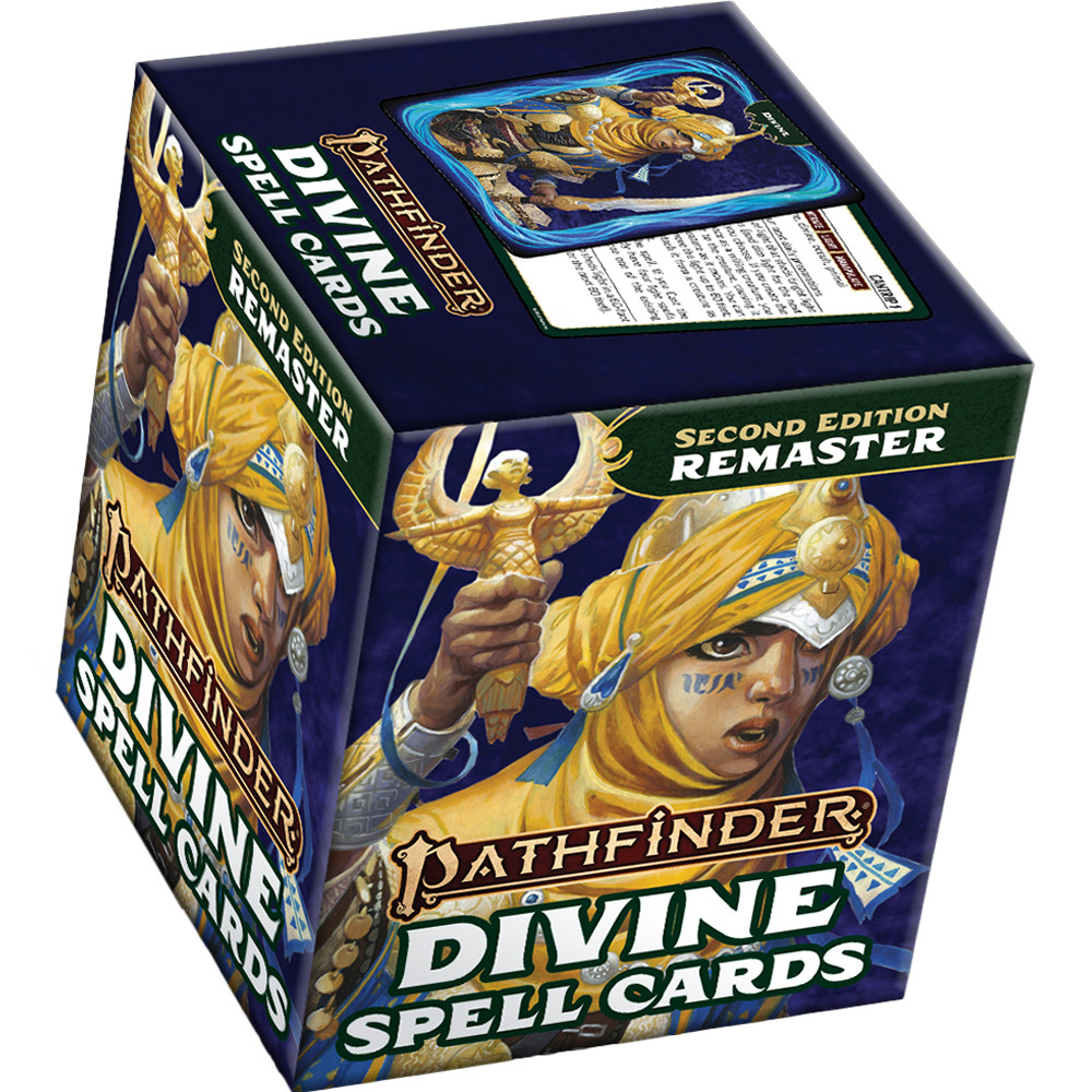 Pathfinder 2E RPG: Spell Cards - Divine (Remastered)