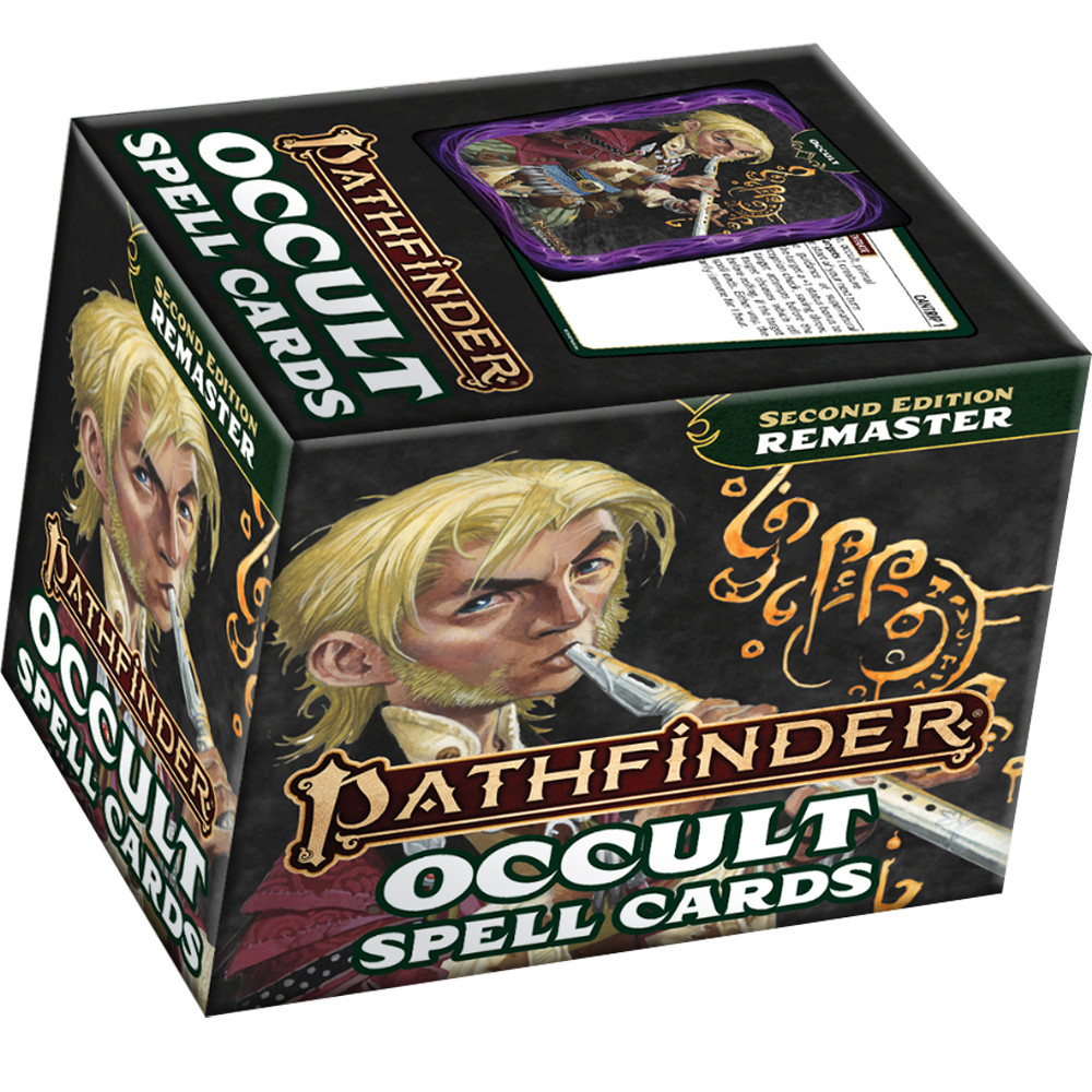 Pathfinder 2E RPG: Spell Cards - Occult (Remastered)